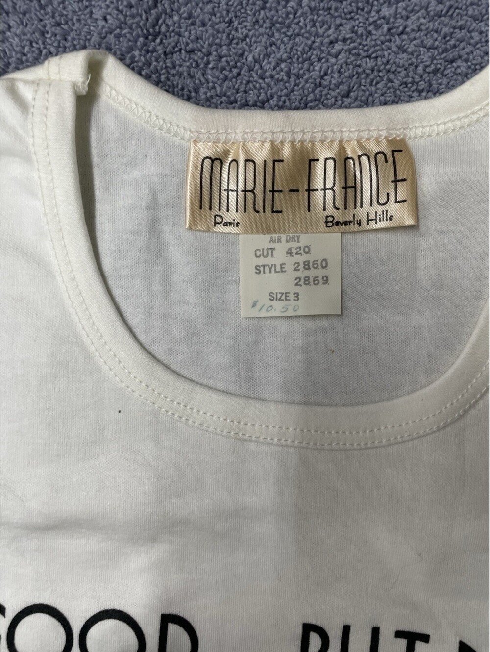 Vintage Marie-France Paris Beverly Hills Shirt - Picture 3 of 5